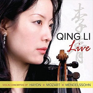 Cover for Qing Li · Qing Li -live - Violin Concertos (CD) (2015)