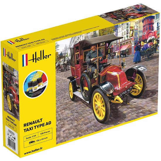 Cover for Heller · 1/24 Starter Kit Renault Taxi Type Ag (Toys)