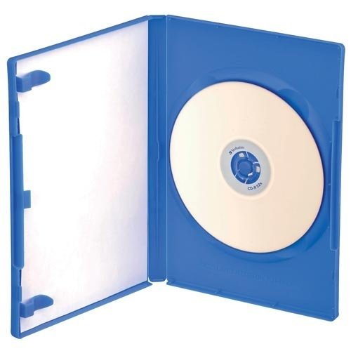Cover for Music Protection · Music Protection - 5x Cd - Dvd - Playstation 3 Boxes Blue - Beco (AVACC) (TILBEHØR)