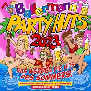 Cover for Ballerman Partyhits 2023 (CD) (2023)