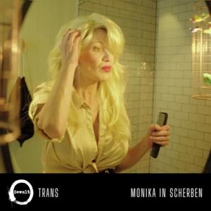 Cover for Gewalt · Trans / Monika in Scherben (7&quot;) (2023)