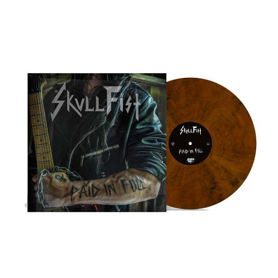 Skull Fist · Paid In Full (Orange / Black Marbled Vinyl) (LP) [Limited edition] (2022)