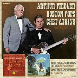 Cover for Arthur Fiedler · Pops Goes Country / The Pops Goes West (CD) (2020)