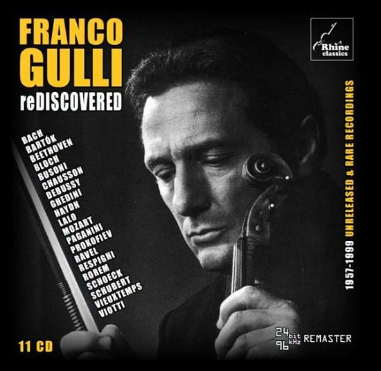 Cover for Franco Gulli · Franco Gulli Rediscovered - 1957-1999 Unreleased &amp; Rare Recordings (CD) (2020)