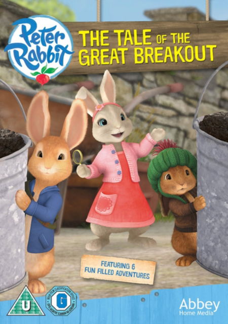 Cover for Peter Rabbit - The Tale Of The Great Break Out · Peter Rabbit The Tale Of The Great Breakout (DVD) (2016)