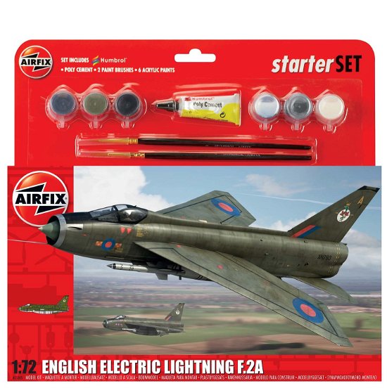 L Starter Set - English Electric Lightning F.2a - Airfix - Mercancía - Airfix - 5014429553059 - 