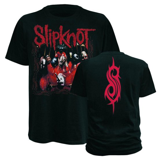Cover for Slipknot · Slipknot Band Frame Black Mens T-shirt Medium (MERCH) [size M] (2011)