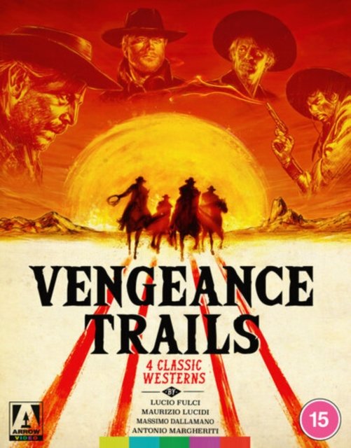 Cover for Vengeance Trails BD (Blu-Ray) (2022)