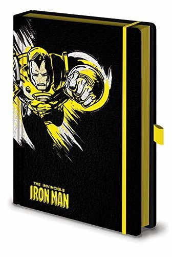 A5 Premium Marvel Retro Iron Mono () - Pyramid International - Merchandise -  - 5051265725059 - 26 november 2019