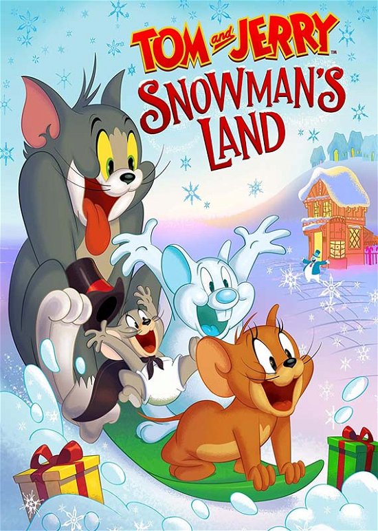 Cover for Tom and Jerry Snowmans Land DVD · Tom &amp; Jerry: Snowmans Land (DVD) (2022)