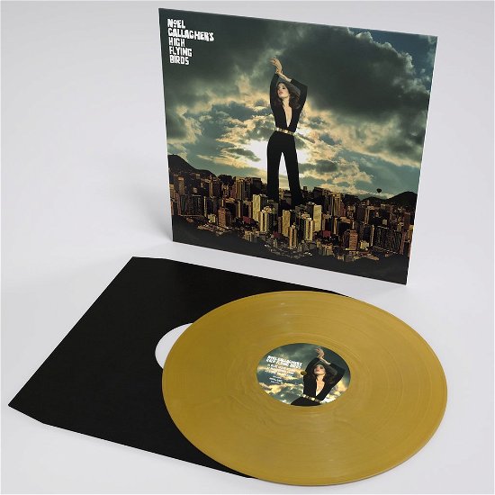Cover for Noel Gallagher's High Flying Birds · Blue Moon Rising (Gold Vinyl) (12&quot;) [EP edition] (2020)
