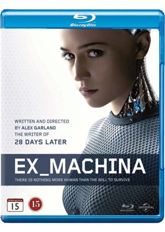 Cover for Alicia Vikander · Ex Machina (Blu-ray) (2015)