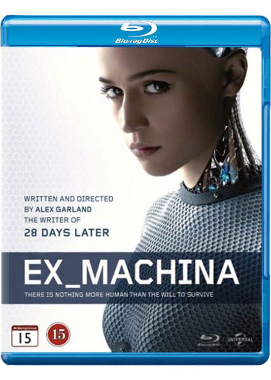 Cover for Alicia Vikander · Ex Machina (Blu-Ray) (2015)