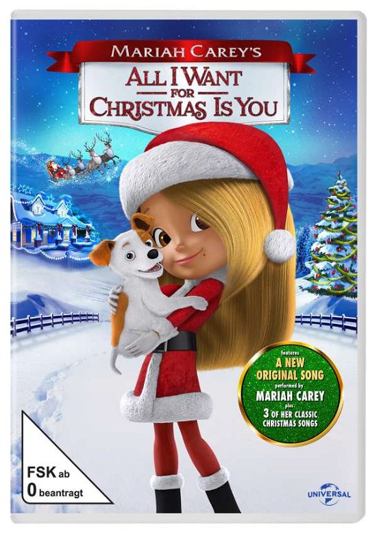 Cover for Keine Informationen · Mariah Careys All I Want for Christmas is You (DVD) (2017)