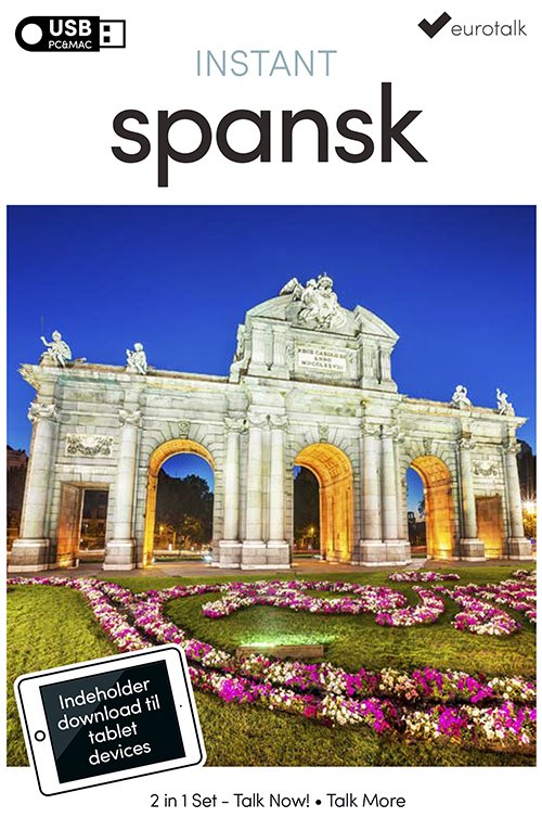 Instant: Spansk begynder- og parlørkursus USB & download - EuroTalk - Spill - Euro Talk - 5055289862059 - 2016