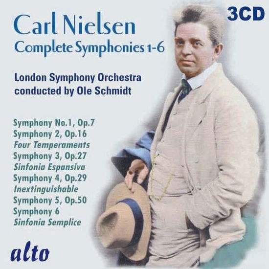 Carl Nielsen Complete Symphonies 1-6 - Ole Schmidt / London Symphony Orchestra - Music - ALTO CLASSICS - 5055354425059 - October 1, 2013