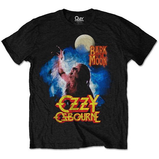 Cover for Ozzy Osbourne · Ozzy Osbourne Unisex T-Shirt: Bark at the moon (T-shirt) [size S] [Black - Unisex edition]