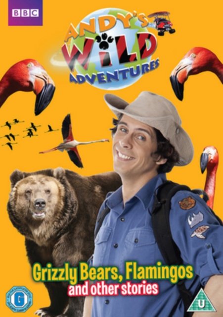 Cover for Andys Wild Adventures  Grizzly · Andys Wild Adventures - Grizzly Bears, Flamingos And Other Stories (DVD) (2016)