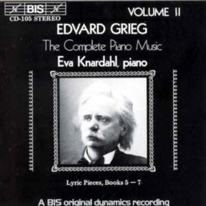 Cover for Grieg / Knardahl · Lyric Pieces Books 5-7 (CD) (1994)