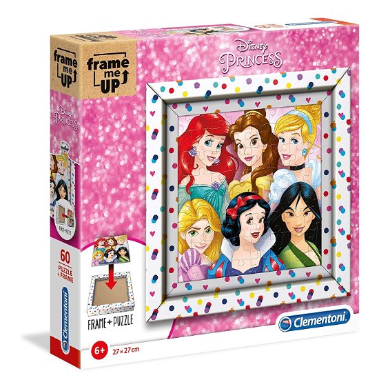 bodem Signaal Smederij Clementoni · Disney Princess Frame Me Up puzzle 60pcs (MERCH)