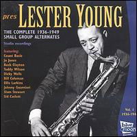 Complete 1936-1949 V.1 - Lester Young - Musiikki - BLUE MOON - 8427328015059 - tiistai 26. maaliskuuta 1996