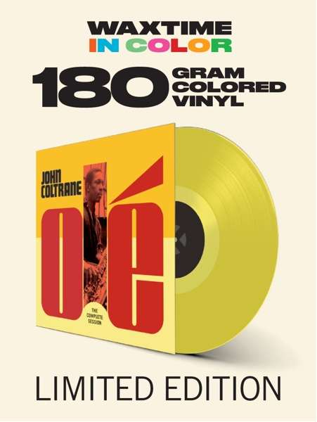 Ole Coltrane - The Complete Session (Limited Transparent Yellow Vinyl) - John Coltrane - Music - WAXTIME IN COLOR - 8436559466059 - June 1, 2019