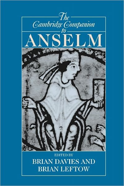 Cover for Brian Davies · The Cambridge Companion to Anselm - Cambridge Companions to Philosophy (Pocketbok) (2004)