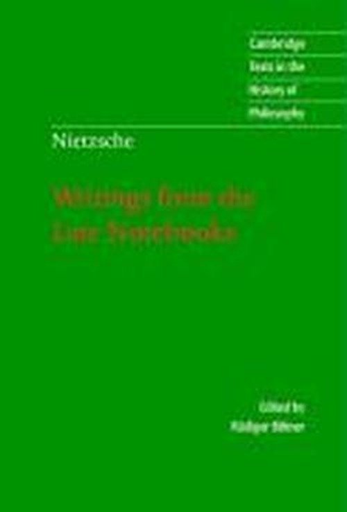 Cover for Friedrich Nietzsche · Nietzsche: Writings from the Late Notebooks - Cambridge Texts in the History of Philosophy (Gebundenes Buch) (2003)