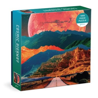 Galison · Cosmic Highway 1000 Piece Puzzle in a Square Box (SPILL) (2023)