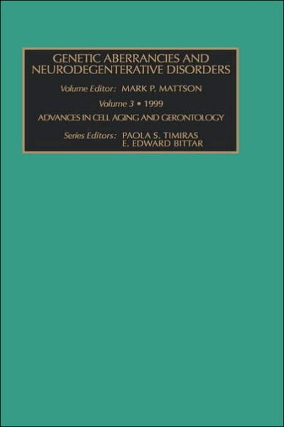 Cover for Geddes · Genetic Aberrancies and Neurodegenerative Disorders - Advances in Cell Aging &amp; Gerontology (Innbunden bok) (2000)