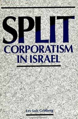 Cover for Lev Luis Grinberg · Split corporatism in Israel (Book) (1991)