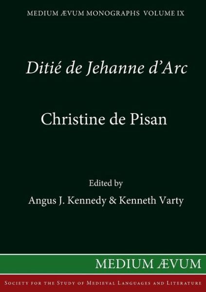 Cover for Christine · Ditie de Jehanne D'Arc (Taschenbuch) (2019)