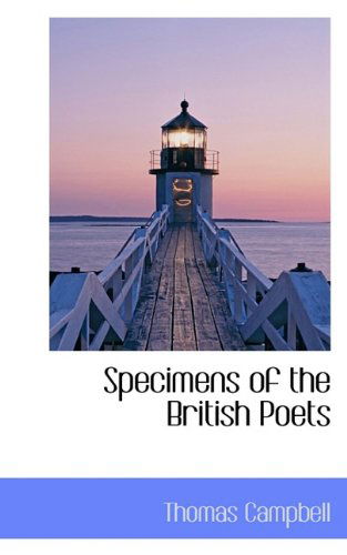 Cover for Thomas Campbell · Specimens of the British Poets (Hardcover Book) (2009)