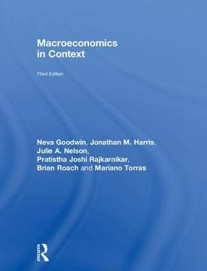 Cover for Neva Goodwin · Macroeconomics in Context (Innbunden bok) (2018)