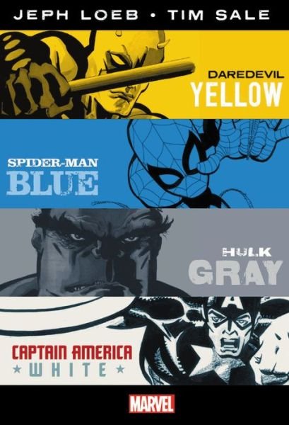 Cover for Jeph Loeb · Marvel Knights: Jeph Loeb &amp; Tim Sale: Yellow, Blue, Gray &amp; White Omnibus (Hardcover Book) (2018)