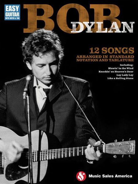 Cover for Bob Dylan · Bob Dylan - Easy Guitar (Bog) (2014)