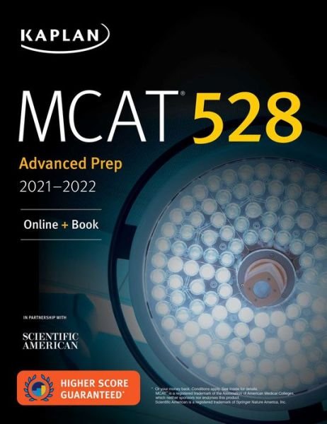 Cover for Kaplan Test Prep · MCAT 528 Advanced Prep 2021?2022 (Paperback Book) (2020)