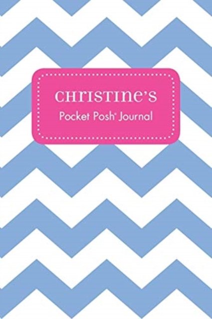 Cover for Andrews McMeel Publishing · Christine's Pocket Posh Journal, Chevron (Paperback Book) (2016)