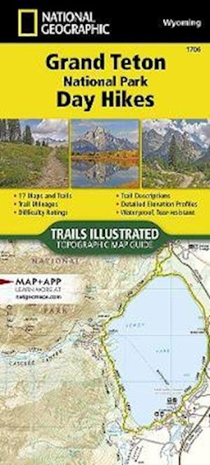 Cover for National Geographic Maps · Grand Teton National Park Day Hikes (Map) [2022nd edition] (2022)
