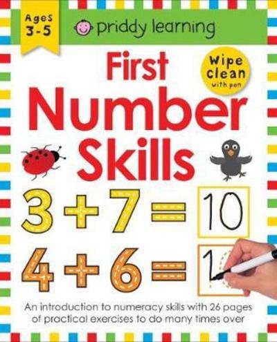 Cover for Priddy Books · First Number Skills - Wipe Clean Workbooks (Spiral Book) (2017)