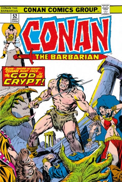 Cover for Roy Thomas · Conan The Barbarian: The Original Comics Omnibus Vol.3 - Conan The Barbarian: The Original Comics Omnibus (Hardcover Book) (2024)