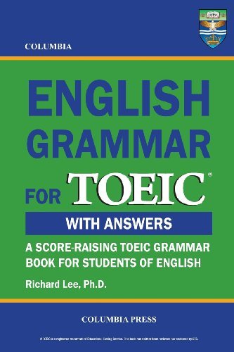 Cover for Richard Lee Ph.d. · Columbia English Grammar for Toeic (Taschenbuch) (2012)