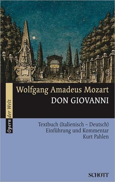 Cover for Wolfgang Ama Mozart · Don Giovanni (Paperback Book) (2000)