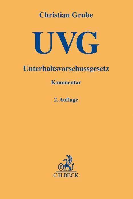 Cover for Grube · UVG Unterhaltsvorschussgesetz (Buch)