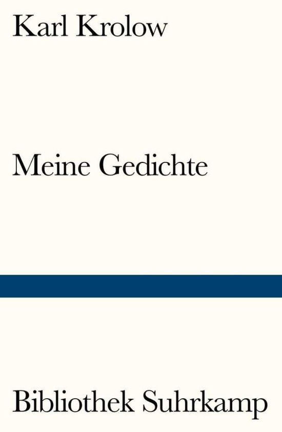 Cover for Krolow · Meine Gedichte (Bok)