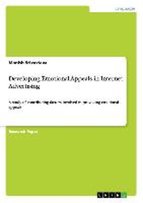 Cover for Srivastava · Developing Emotional Appeals (Book) (2008)