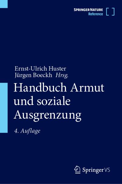 Cover for Ernst-Ulrich Huster · Handbuch Armut und Soziale Ausgrenzung (Book) (2024)