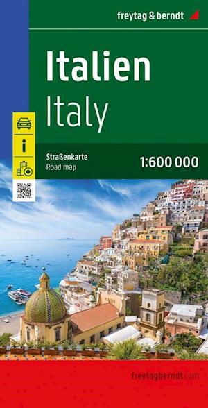 Italy: Road Map - Freytag & Berndt - Livros - Freytag-Berndt - 9783707922059 - 9 de outubro de 2023