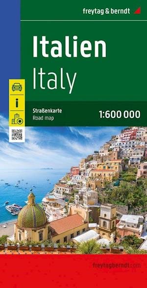 Italy: Road Map - Freytag & Berndt - Libros - Freytag-Berndt - 9783707922059 - 9 de octubre de 2023
