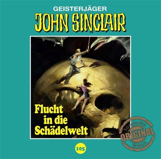 Cover for John Sinclair · Tonstudio Braun,folge 105: Flucht in Die Schädelw (CD) (2020)